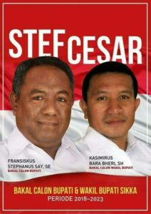 Baliho STEF -CESAR Lebih Dominan, Penantang Lain Masih “Ragu-Ragu “