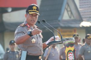Apel Perdana Kapolda Kalbar, Canangkan “Polda Kalbar Berkibar”