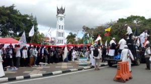 Solidaritas Muslim Bukittinggi Lewat “Aksi Bela Palestina”