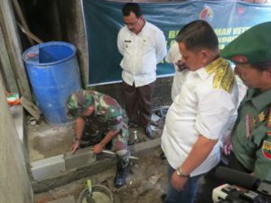 Peduli Veteran, Kodim 0304/Agam Lakukan Kegiatan Bedah Rumah