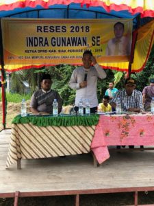 Ketua DPRD Siak Gelar Reses untuk Menerima Aspirasi Warga