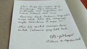 Surat SBY itu “Hoax”