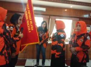 Rezka Oktoberia Resmi Menjabat Ketua DPW Srikandi Pemuda Pancasila Sumbar
