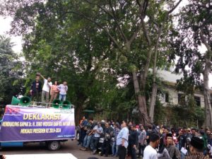 Deklarasi Forum Penegak Pancasila (FPP) dan Solidaritas Jokowi Ma’ruf Amin (SALAMIN)