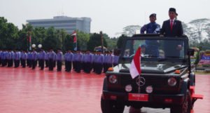 Presiden : TNI dan Polri Terdepan dalam Penanganan Bencana