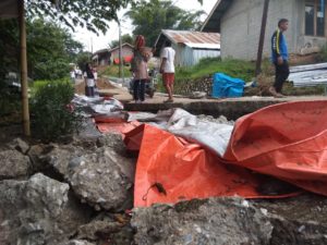 16 Rumah Rusak Akibat Tanah Retak di Sawahlunto