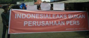 Massa Moax Minta Indonesialeaks Diblokir, Dewan Pers : Bukan Produk Jurnalistik