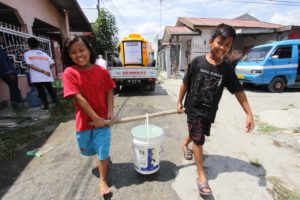 Kesulitan Air Bersih, Kisah Lain Usai Gempa di  Sulawesi Tengah