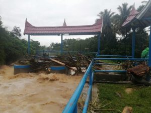 Terjangan Banjir Sebabkan Intake PDAM Padang Rusak, Distribusi Air Bersih Terganggu