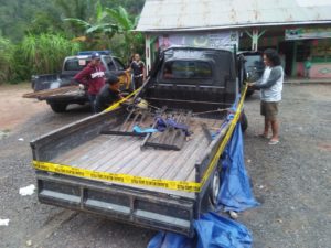 Curi Besi Rel KA, Mobil Terbalik Sopir Tewas