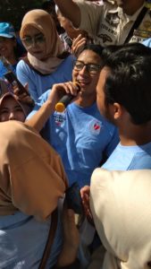 Melanjuti Kegiatannya, Cawapres Sandiaga Uno Tiba di Kota Malang