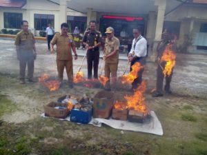 Puluhan Ribu KTP Elektronik Rusak di Katingan Dimusnahkan