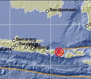 Gempa 5,7 SR Guncang Mataram NTB