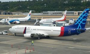 Malam Ini Pesawat Sriwijaya Air Akan Dipasangi Logo Garuda Indonesia