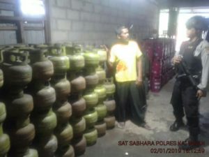 Satsabhara Polres Katingan Cek 2 Pangkalan LPG