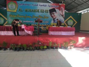 Polda Banten, Lakukan Pengamanan Kunjungan Cawapres Sandiaga Uno