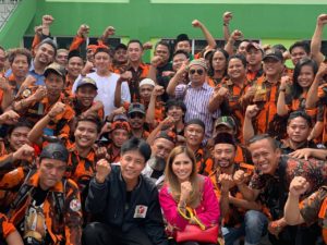 Pimpinan Anak Cabang Pemuda Pancasila Pasar Minggu Bersedekah