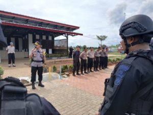 422 Personil Polda Banten Amankan Giat Sholat Istighosah