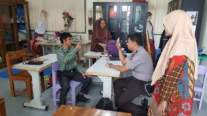 Biro SDM Polda Banten Kunjungi Sekolah Berkebutuhan Khusus