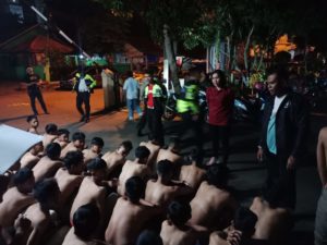 Balapan Liar, Team Badak Polres Pandeglang Amankan 42 Remaja