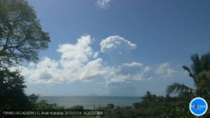 Gunung Anak Krakatau Terus Erupsi