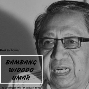 Dosen PTIK Bambang Widodo Umar Meninggal Dunia
