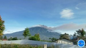 Gunung Kerinci Mengalami Erupsi, Status Masih Level II