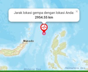 Gempa 6,5 SR Guncang Halmahera, Maluku Utara