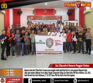 Antisipasi Hoax, Penggiat Medsos Berkumpul di Polres Kotim