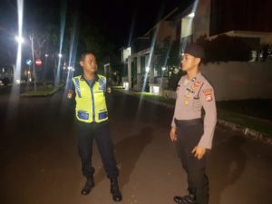 Beri Rasa Aman, Dit Samapta Polda Banten Rutin Patroli Malam