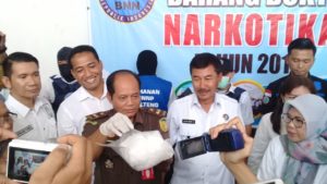 1,01 Kg Sabu Dimusnahkan BNNP Kalteng