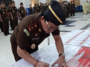 Kejati Kalteng Canangkan Wilayah Bebas Korupsi