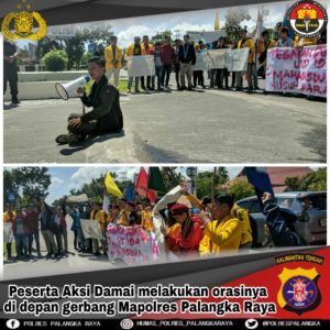 Aliansi Cipayung Aksi Damai di Palangka Raya