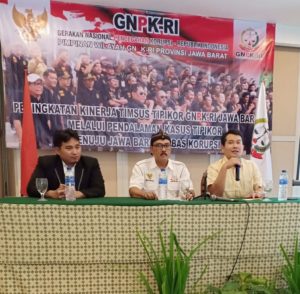 Dede Farhan Beri Pembekalan Timsus Tipikor GNPK RI Jabar