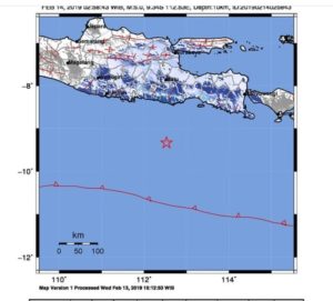 Malang Jawa Timur Digoyang Gempa 5,0 SR