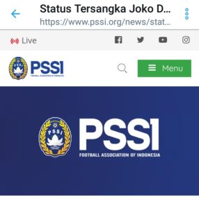 Joko Driyono Tersangka, PSSI: Tak Terkait Pengaturan Skor