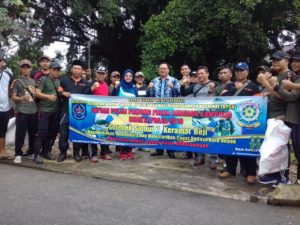 HUT Satpol PP Ke-69, Satpol PP Kota Depok Bebenah Kampung Grebek Sumur 7 Kramat Beji