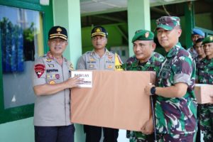 Kapolda Bengkulu dan Danrem 041 Gamas Bertemu Warga di Muko-Muko