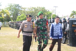800 Personel Gabungan Siap Amankan Pemilu 2019 di Palangka Raya