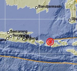 Lombok Diguncang Gempa Magnitudo 5,8