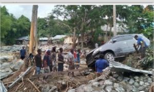 69 Orang Dilaporkan Hilang Pasca Banjir Bandang di Sentani Jayapura