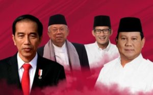 Survei CSIS, Jokowi-Ma’ruf 51,4 %, Prabowo-Sandi 33,3 %