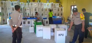 320 Kotak Surat Suara Pemilu 2019 Digeser ke KPU Pulpis
