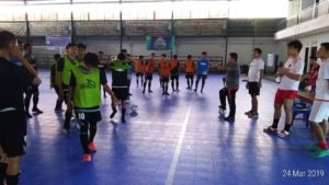 Enam Belas Pemain Masuki TC Penuh Tim Pra PON Futsal Sumbar