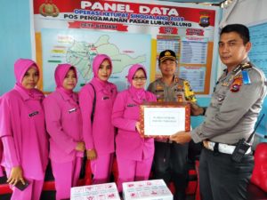 Kapolres Padang Pariaman Kunjungi Pos Mudik Lebaran