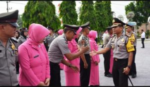 37 Anggota Polres Aceh Timur Naik Pangkat