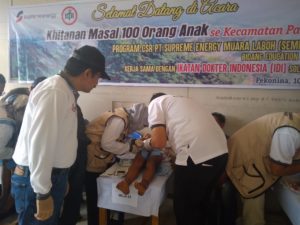 PT SEML Gelar Sunatan Massal Gratis untuk Warga Pauh Duo,  Solok Selatan