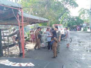Pol PP Pemko Tanjungbalai Tertibkan Para Pedagang