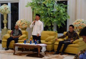 Gubernur H. Sugianto Sabran Dialog Bersama Jajaran Pemda Barito Utara