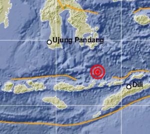 Larantuka Digoyang Gempa 5,0 SR
